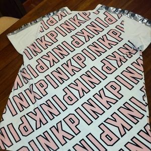 VICTORIA'S SECRET PINK BLING LOGO TEE. VERY HARD TO FIND! EXCELLANT CONDITION